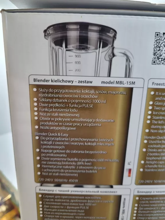 BLENDER KIELICHOWY MPM MBL-15M