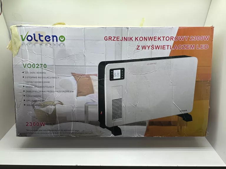 VOLTENO VO0270 GRZEJNIK KONWEKTOROWY Z WYŚWIETLACZEM LED 2300W