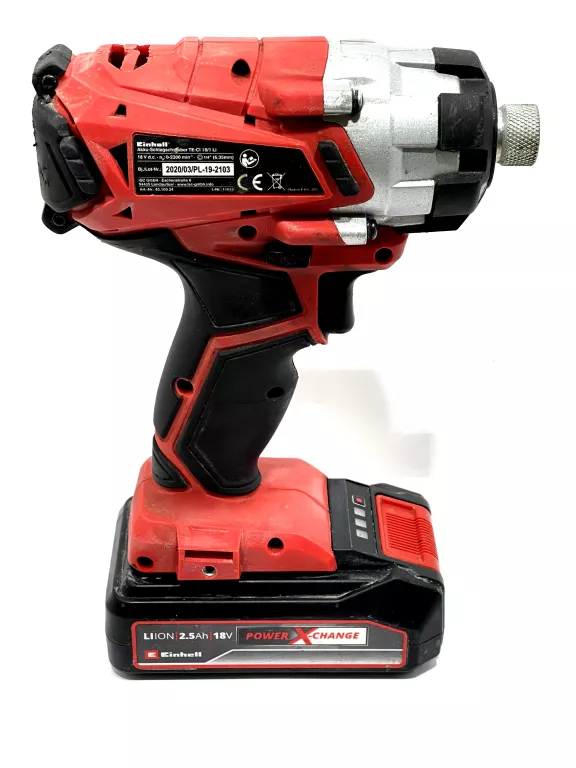 ZAKRETARKA EINHELL TE-CI 18/1 LI + AKU 2.5 + ŁAD