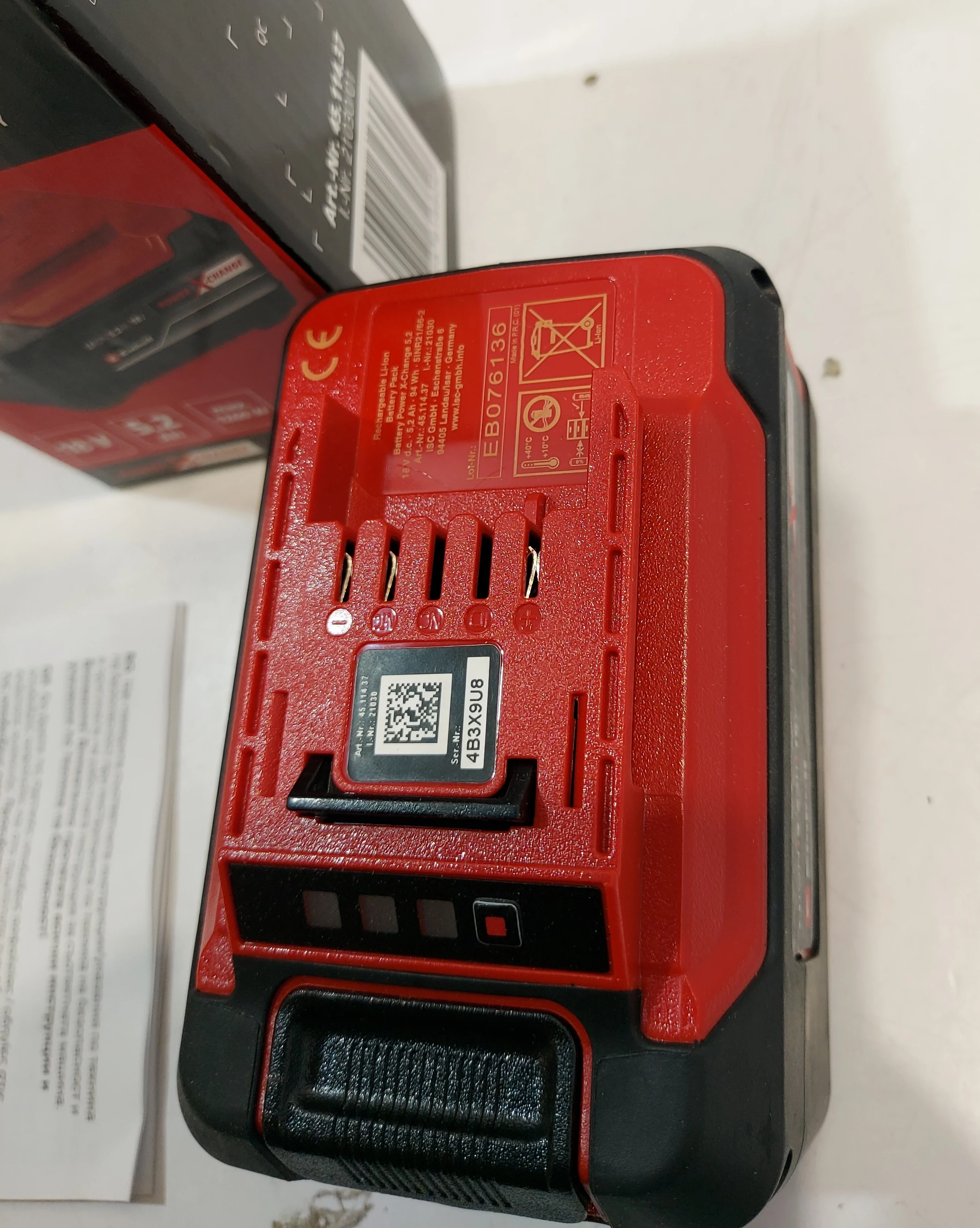 bateria-einhell-18v-52-ah-napiecie-v-18-v