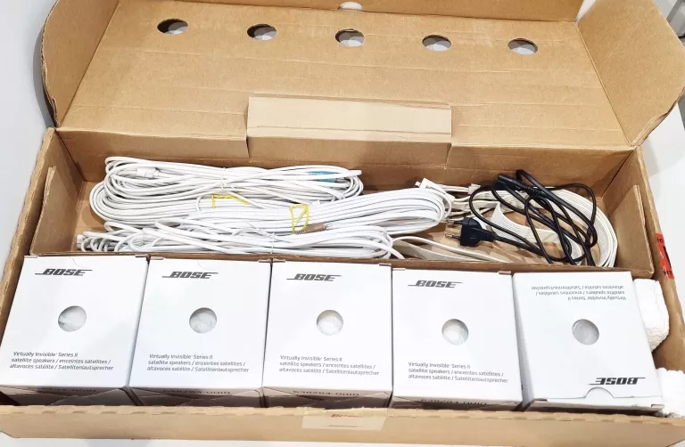BOSE ACOUSTIMASS 6 SERIA V BIAŁE
