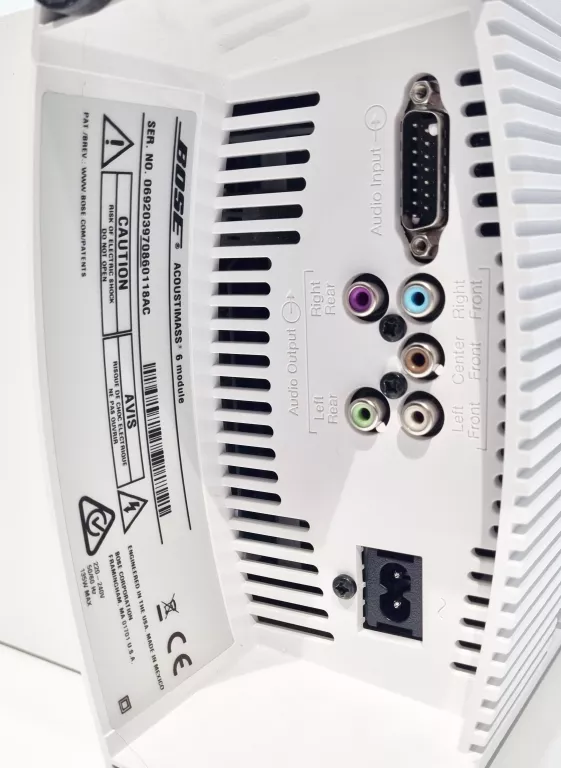 BOSE ACOUSTIMASS 6 SERIA V BIAŁE