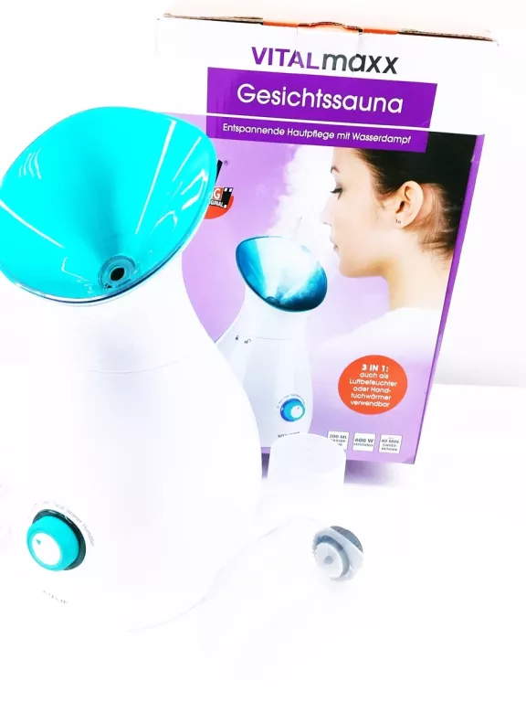NAWILŻACZ VITALMAXX GESICHTSSAUNA 3 IN 1