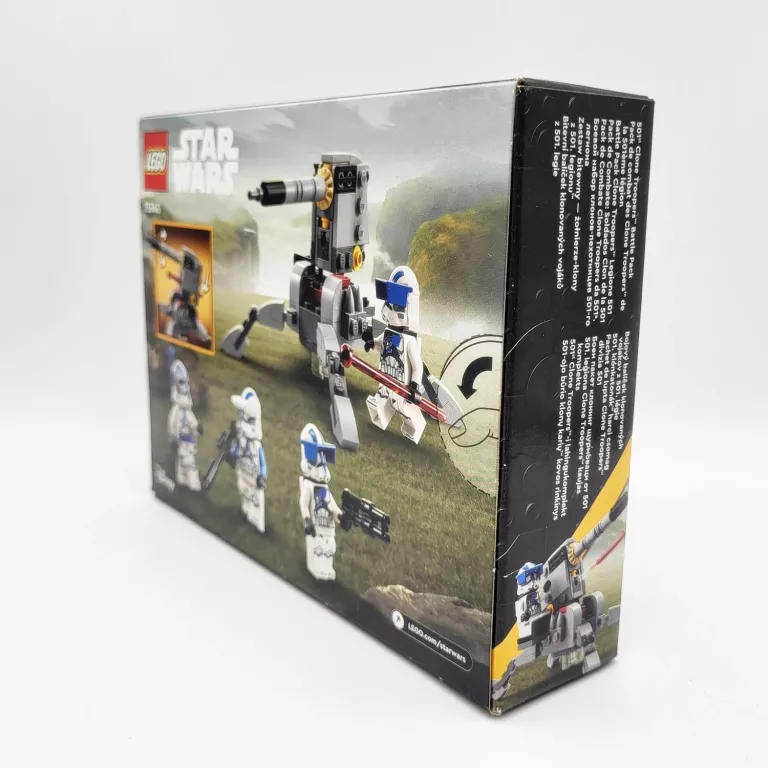 LEGO Star Wars 75345 Pack de Combat des Clone Troopers de la 501ème Légion