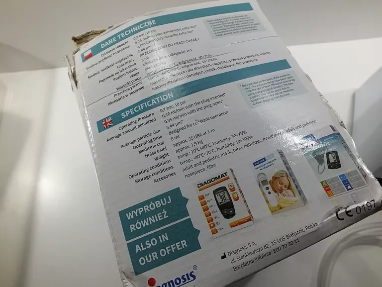 INHALATOR DIAGNOSTIC ECONSTELLATION PLUS