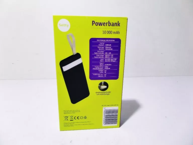 POWERBANK SETTY 10000 MAH K-A92