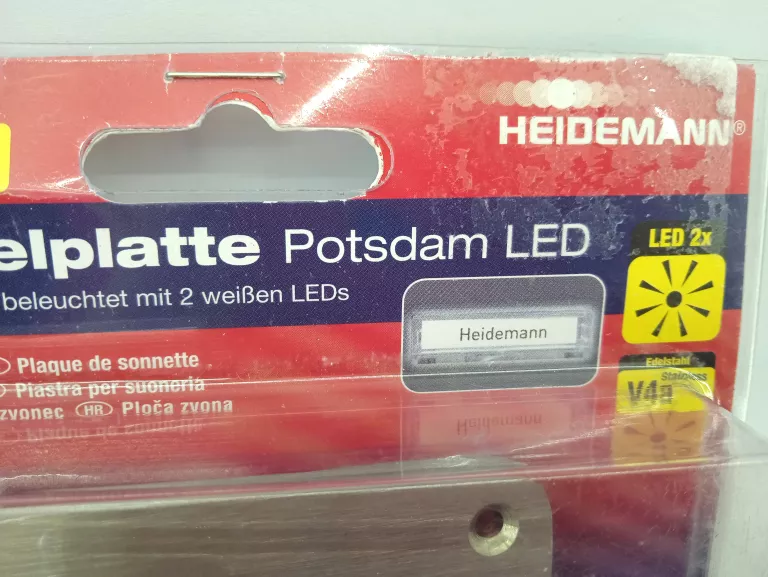 PŁYTKA LED DO DZWONKA HEIDEMANN BERLIN 70142