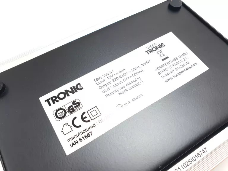 PRZETWORNICA TRONIC TSW 300 A1 PUD