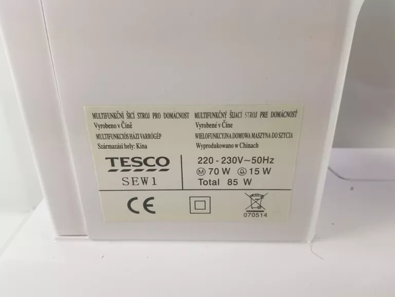 MASZYNA DO SZYCIA TESCO