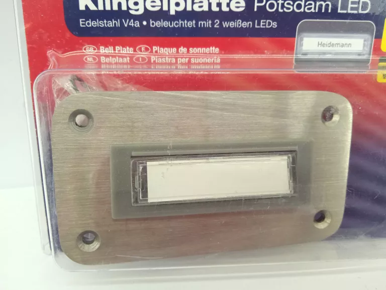 PŁYTKA LED DO DZWONKA HEIDEMANN BERLIN 70142