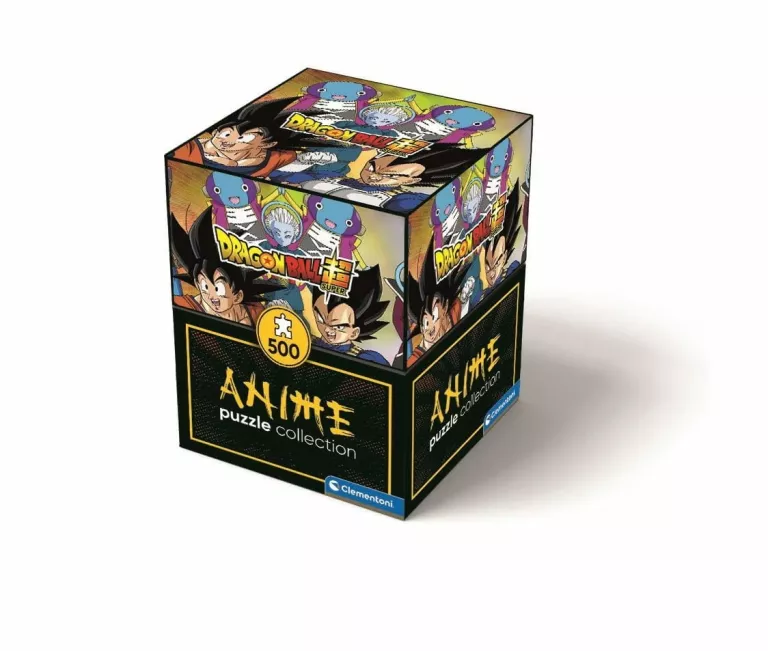 PUZZLE 500 CLEMENTONI CUBES ANIME DRAGON BALL