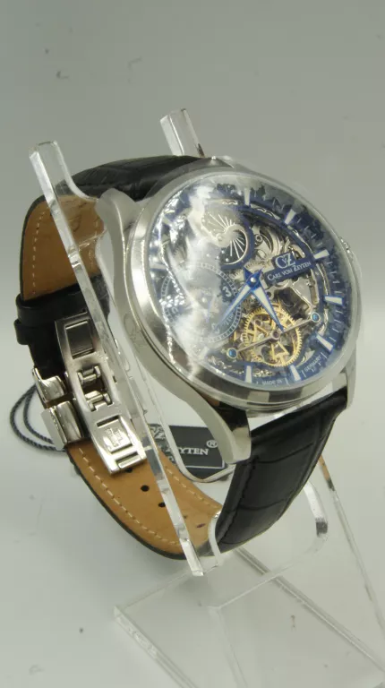 ZEGAREK CARL VON ZEYTEN FREIBURG SKELETON AUTOMATIC