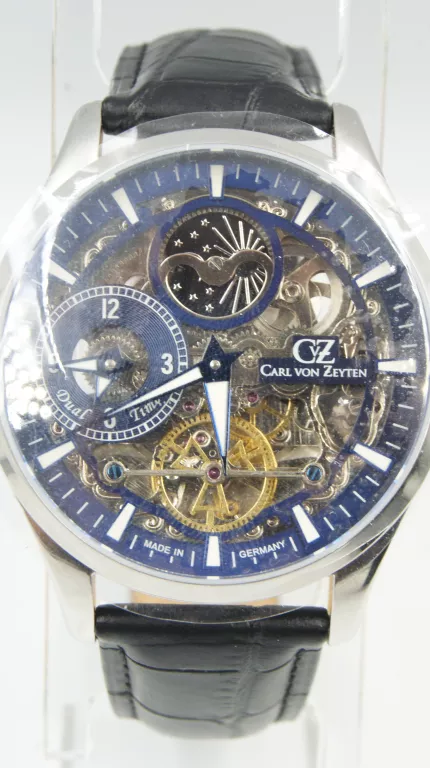 ZEGAREK CARL VON ZEYTEN FREIBURG SKELETON AUTOMATIC