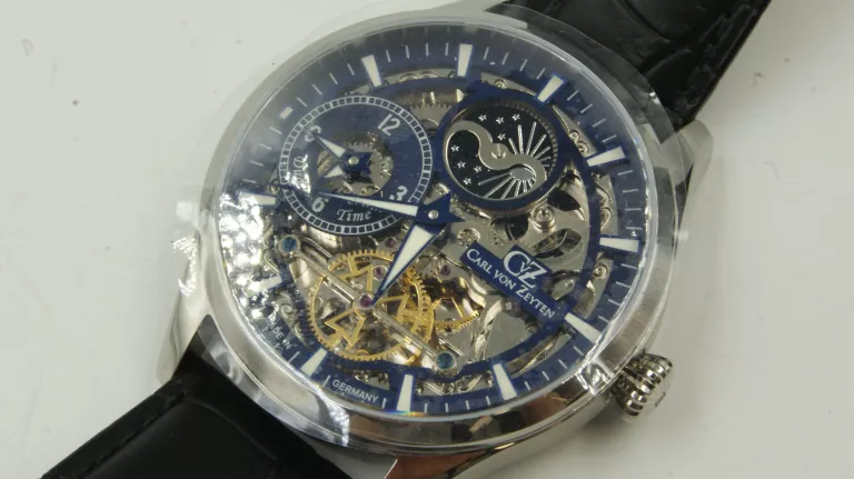 ZEGAREK CARL VON ZEYTEN FREIBURG SKELETON AUTOMATIC