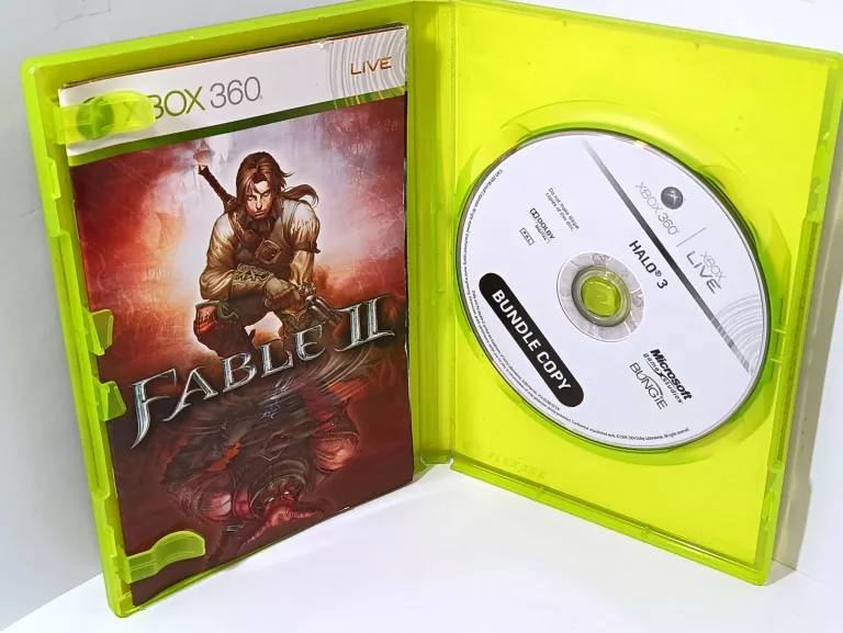 GRY FABLE 2 + HALO 3 XBOX 360