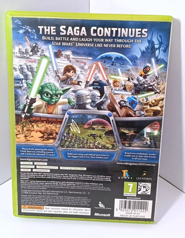 GRA LEGO STAR WARS 3 XBOX 360
