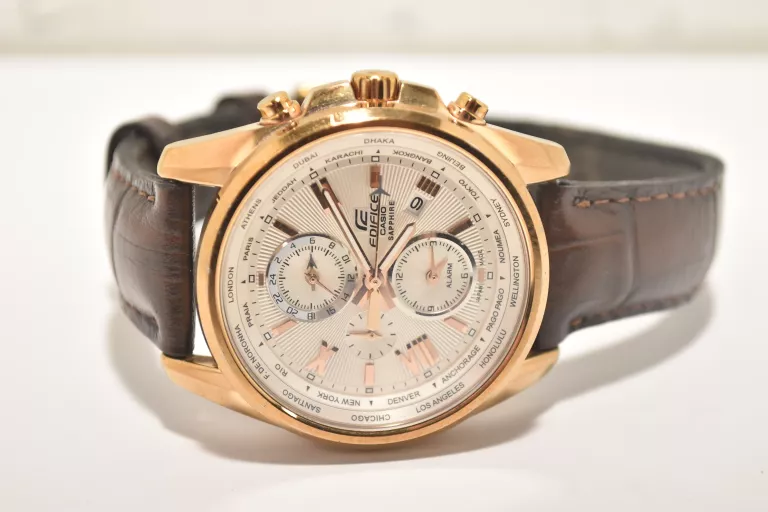 ZEGAREK CASIO EDIFICE EFB-301JL-7A SZAFIROWE SZKŁO
