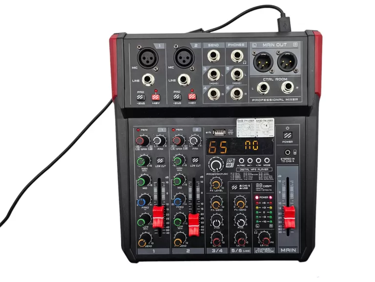 mikser-audio-vonyx-vm-kg06-6-kanalowy-bt-dsp-usb-stan-uzywany