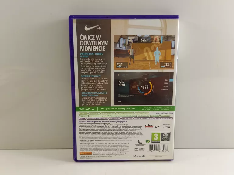 GRA NIKE+ KINECT TRAINING X360