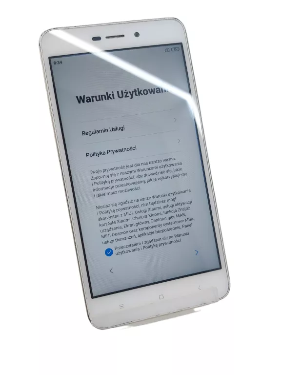 TELEFON XIAOMI REDMI 4A USZKODZONY