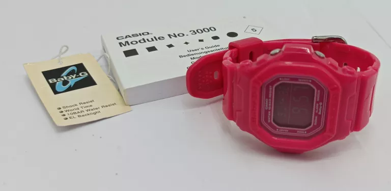 ZEGAREK CASIO BABY-G PINK MARVEL BG-5601 + PUDEŁKO