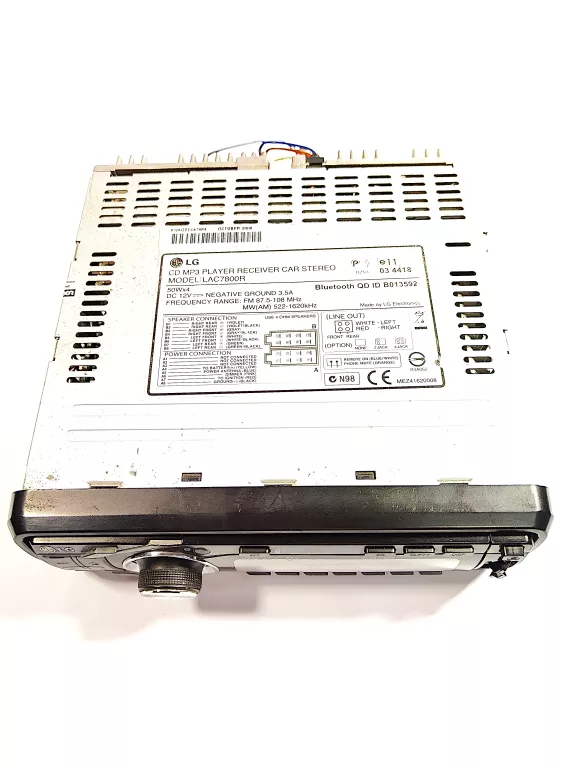 RADIO SAMOCHODOWE LG LAC7800R