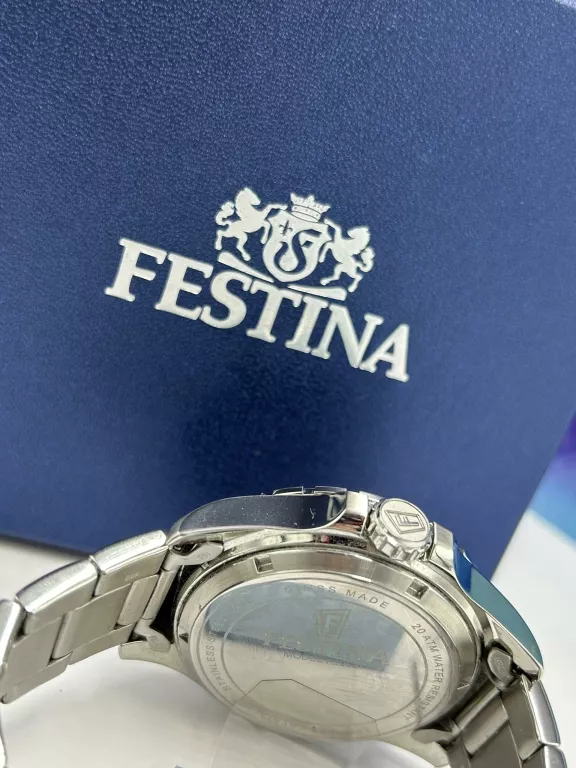 ZEGAREK FESTINA F20531/3 KOMPLET JAK NOWY Z PARAGONEM + GWARANCJA