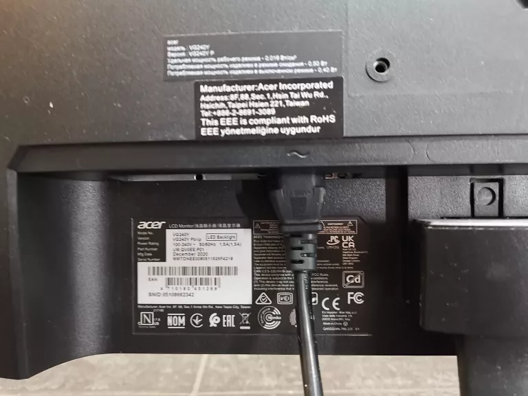 MONITOR ACER NITRO VG240Y