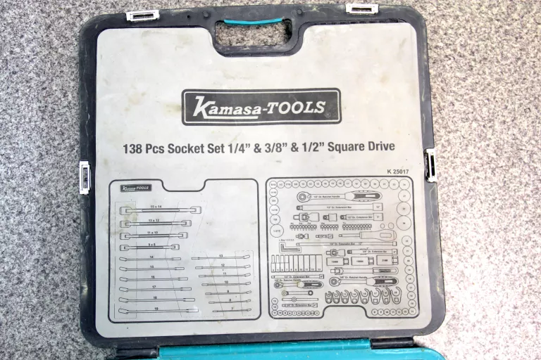 KAMASA-TOOLS ZESTAW NARZĘDZI WALIZKA