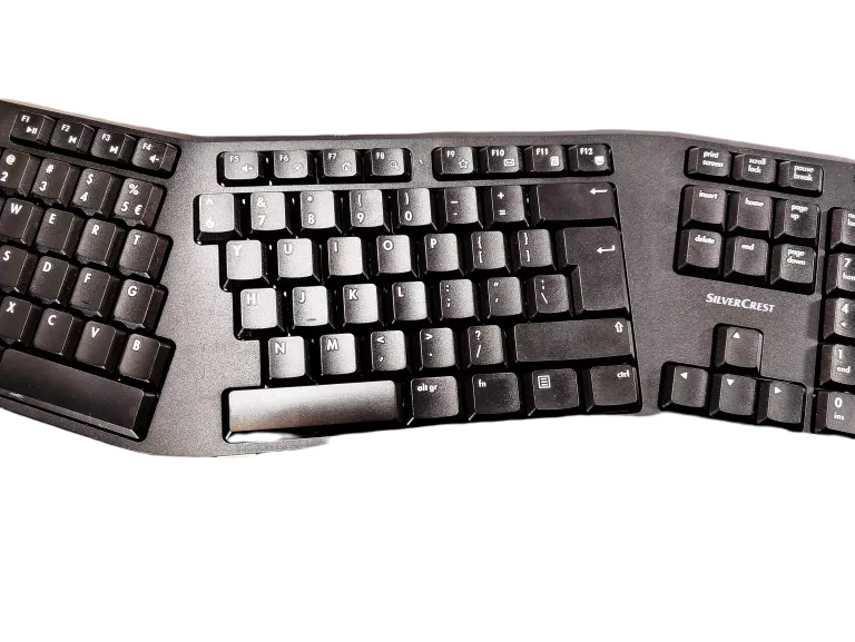 BEZPRZEWODOWA KLAWIATURA EGONOMICZNA SILVERCREST SPC KE 500A1 QWERTY