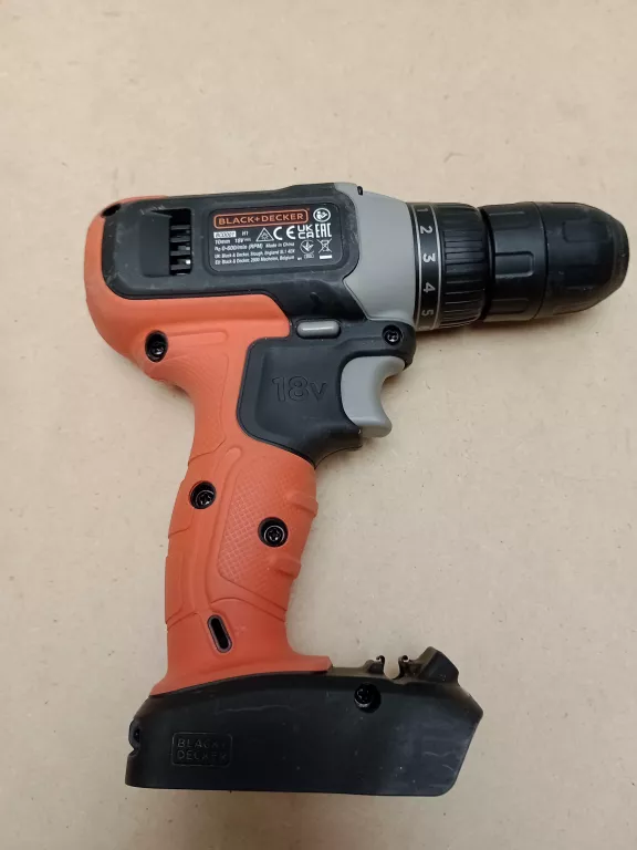 WIERTARKO WKRĘTARKA BLACK DECKER BCD001C1 18V