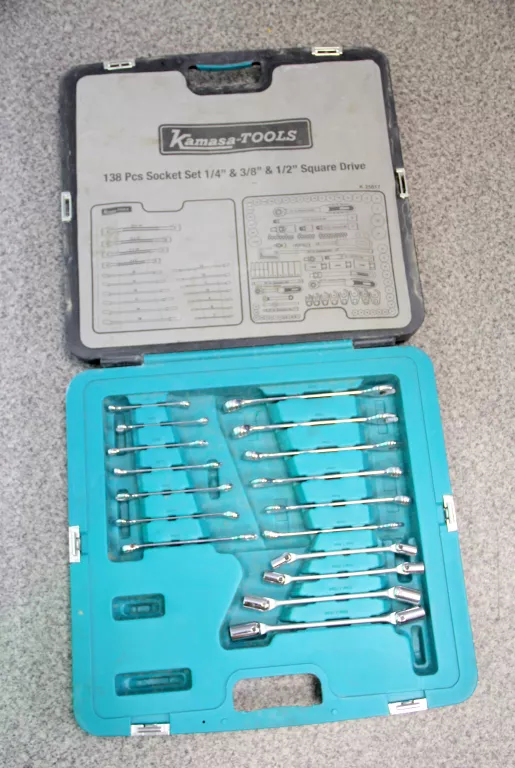 KAMASA-TOOLS ZESTAW NARZĘDZI WALIZKA