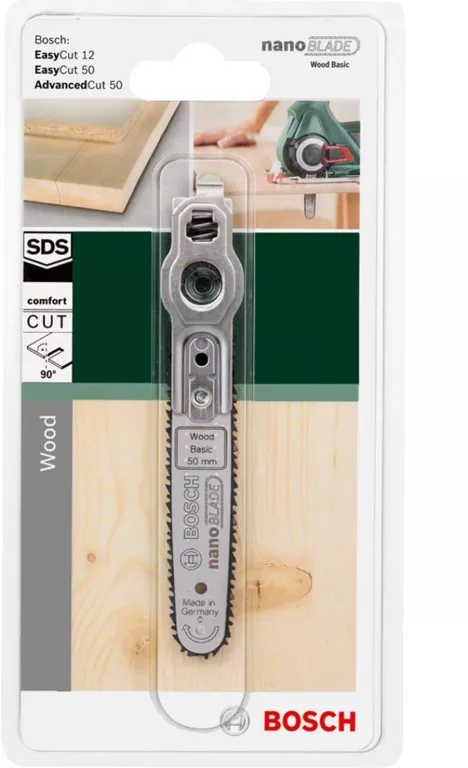 BOSCH OSTRZE NANOBLADE WOOD BASIC 50 EASYCUT