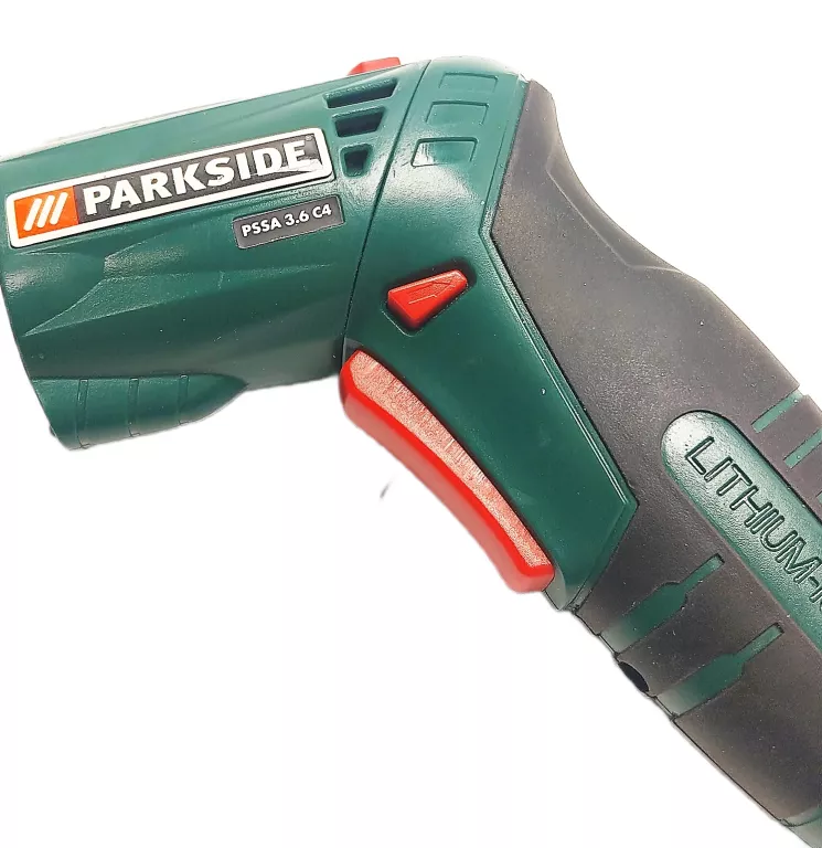 WKRĘTARKA PARKSIDE PSSA 3.6 C4 + BITY, LADOWARKA