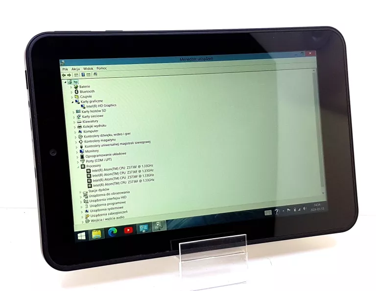 TABLET HP PRO 408 G1 8" 1280 X 800 INTEL ATOM Z3736F 2GB 32GB W8,1 PRO