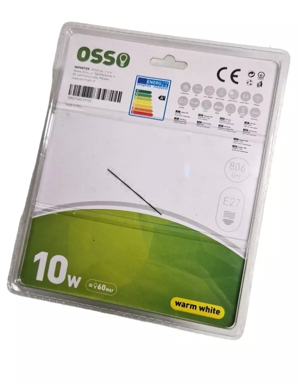 OSSO ŻARÓWKI LED 10W
