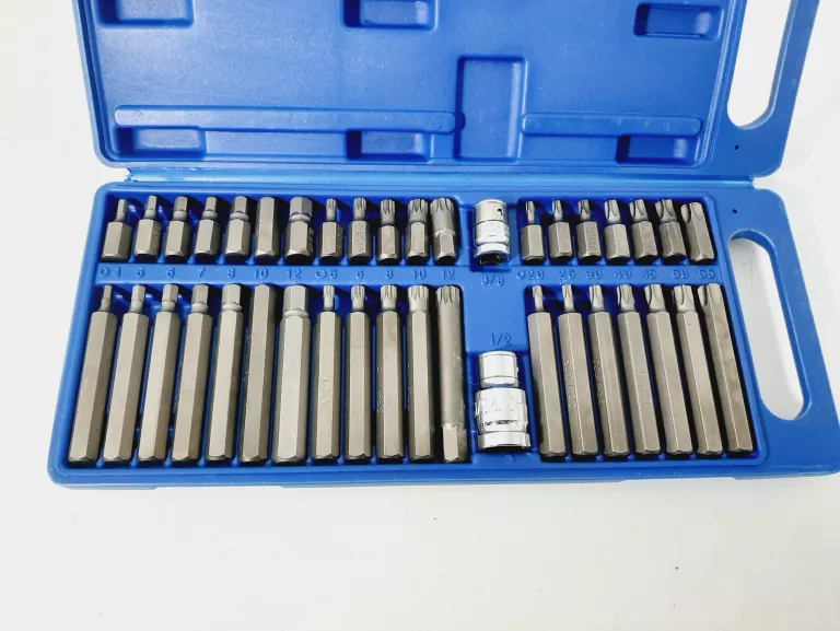 ZESTAW KLUCZY BITÓW TORX IMBUS SPLINE HEX 40SZT FT160702