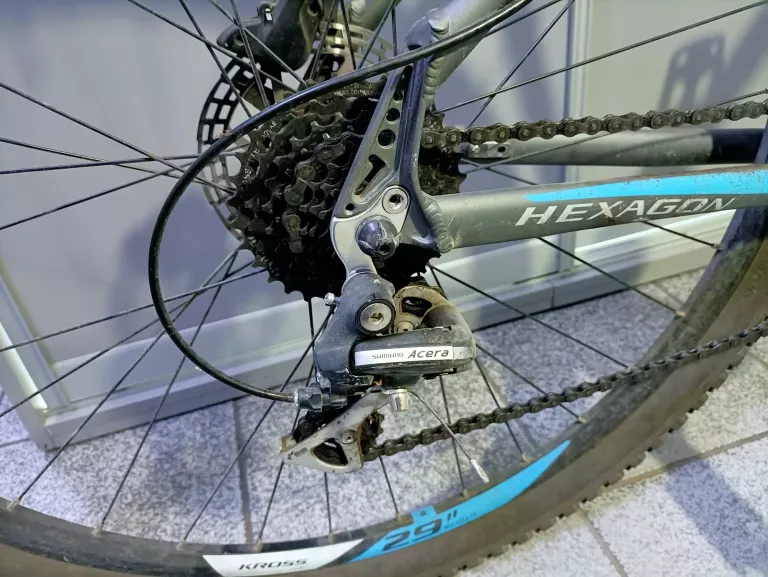 ROWER MĘSKI MTB KROSS HEXAGON 5.0 17" / 29" SR SUNTOUR XCE28 OKAZJA!
