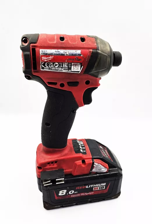 ZAKRĘTARKA UDAROWA MILWAUKEE M18 FQID + AKUMULATOR M18 HB8 8.0 AH