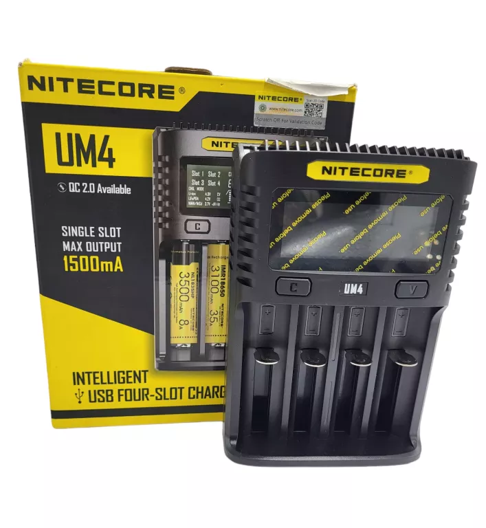 ŁADOWARKA NITECORE UM4 1500MA