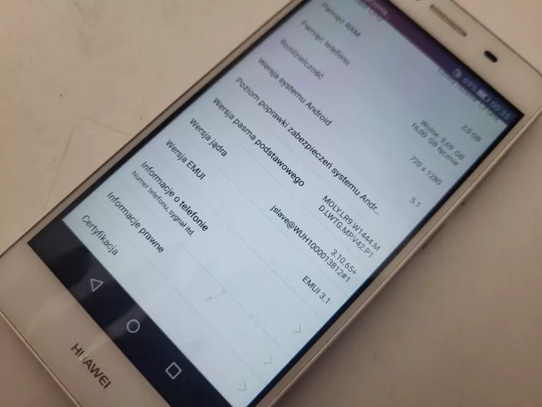 TELEFON HUAWEI  LYO-L01