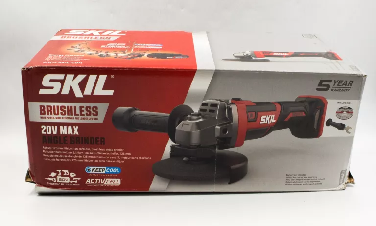 SZLIFIERKA KĄTOWA SKIL 20 V TARCZA 125 MM