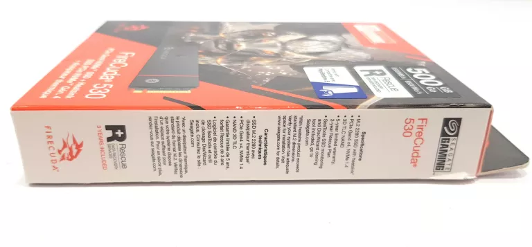 SEAGATE FIRECUDA 530 M.2 500 GB PCI EXPRESS 4.0 3D TLC NVME