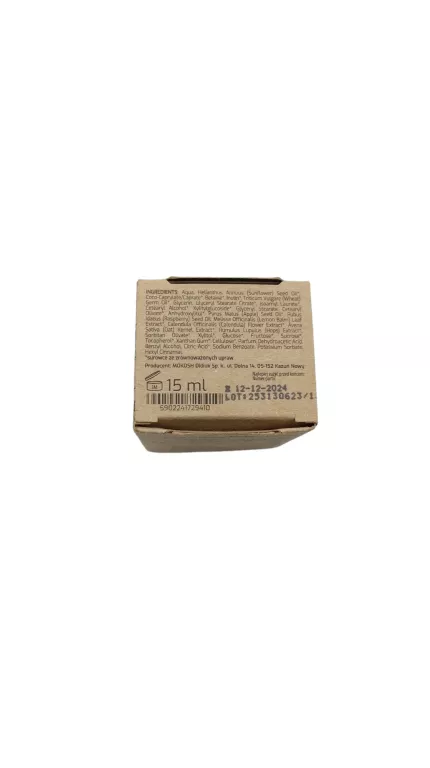 NAWILŻAJĄCO-ODŻYWCZY KREM DO TWARZY JABŁKO, VEGAYA 15ML