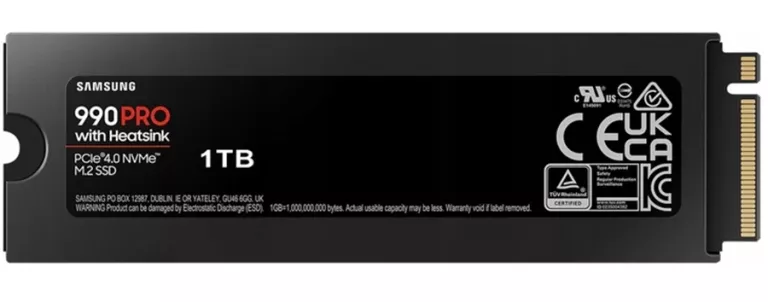 DYSK SSD SAMSUNG 990 PRO 1TB M.2 PCIE PS5