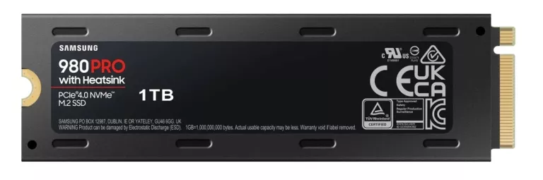 DYSK SSD SAMSUNG 980 PRO SSD 1TB HEATSINK MZ-V8P1T0CW PS5