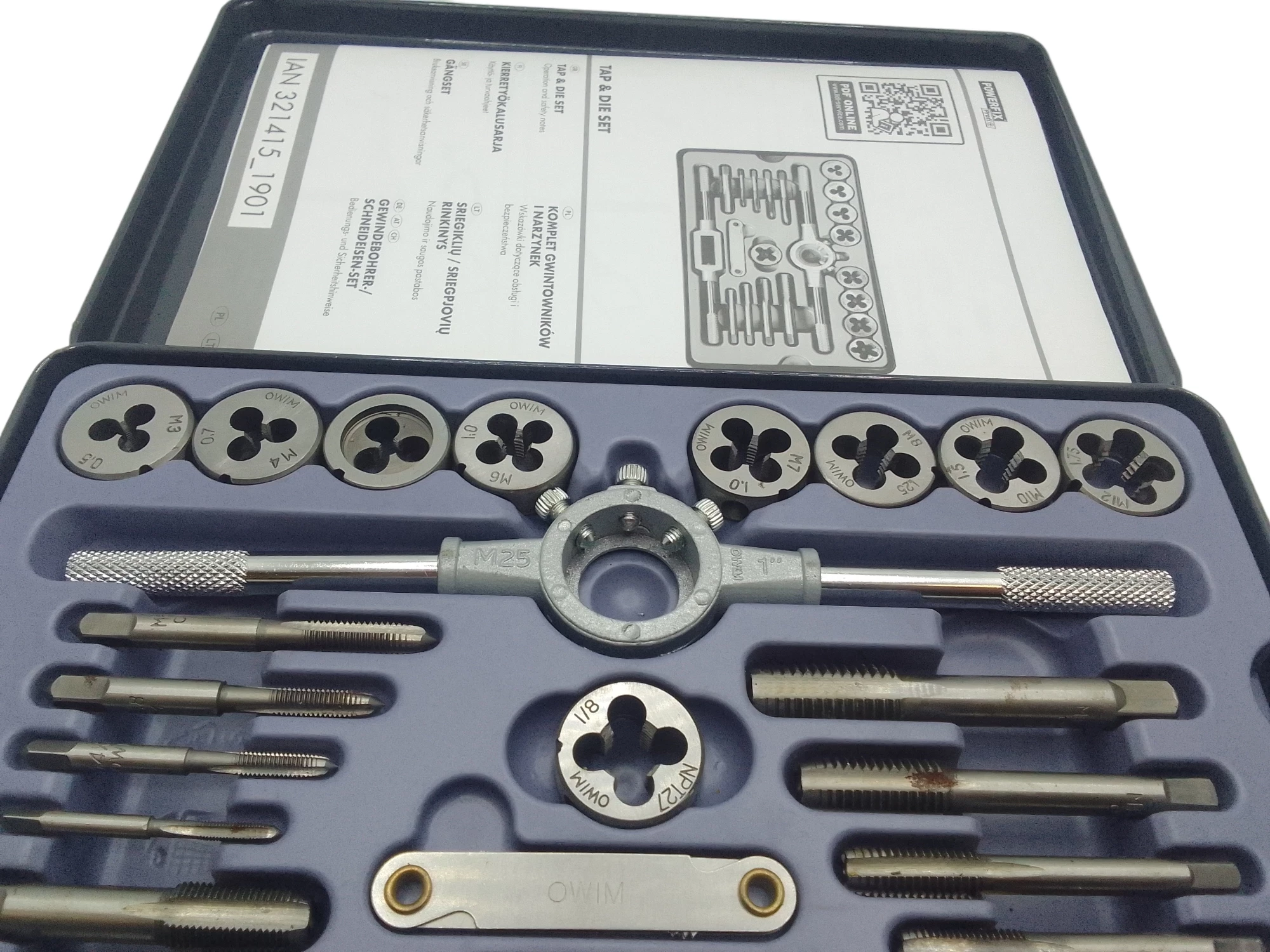 zestaw-gwintownikow-i-narzynek-powerfix-profi-stan-uzywany