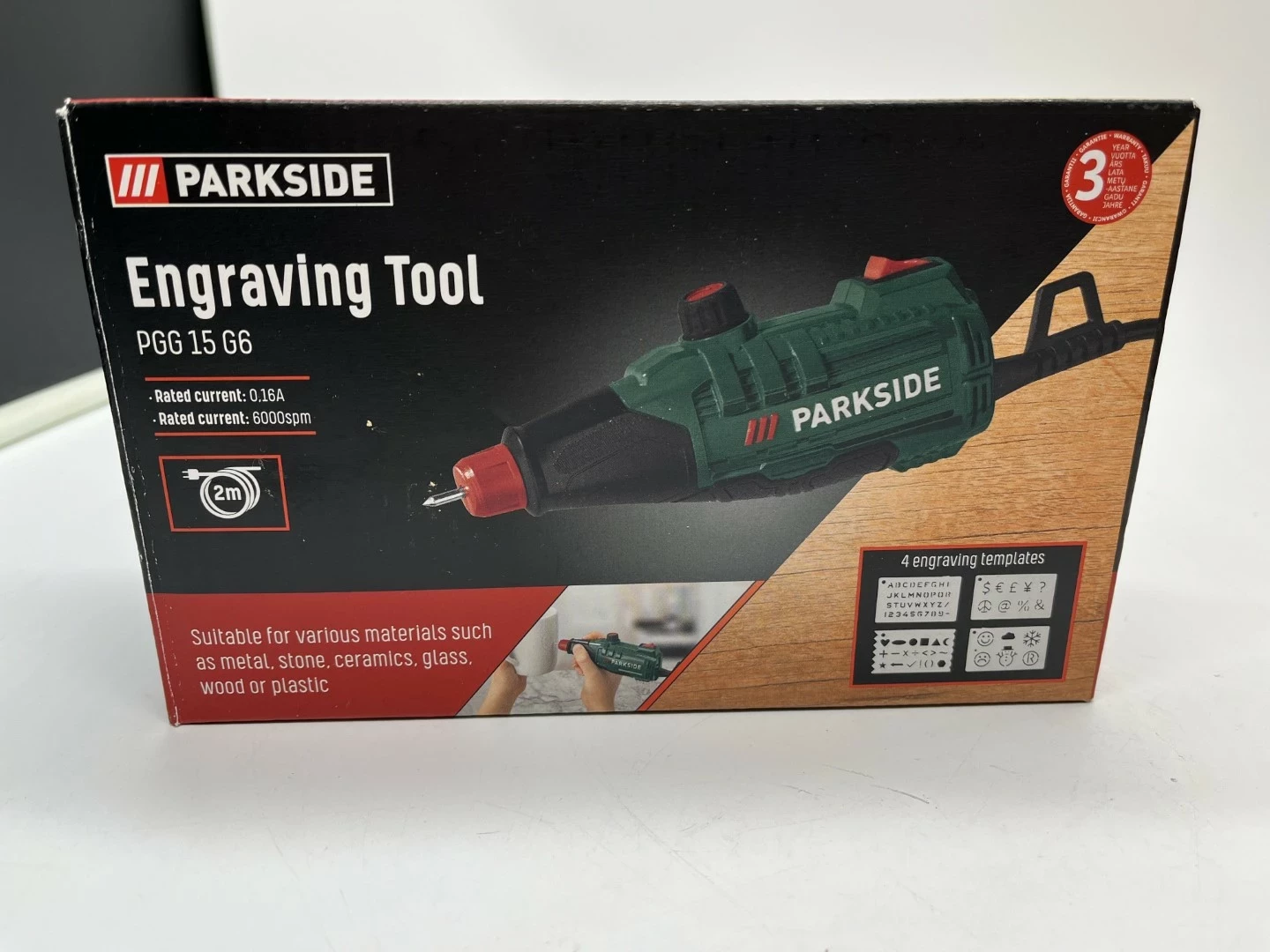 PARKSIDE URZĄDZENIE DO GRAWEROWANIA PGG 15 G6 Pozostałe Loombard.pl