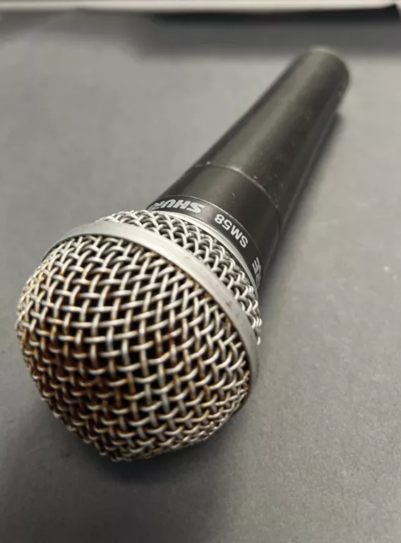 MIKROFON DYNAMICZNY SHURE SM58-SE/USZKODZONY