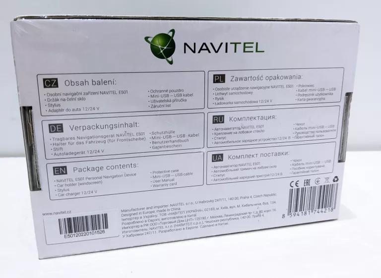 NAWIGACJA NAVITEL E501 MAPY EUROPY JAK NOWA